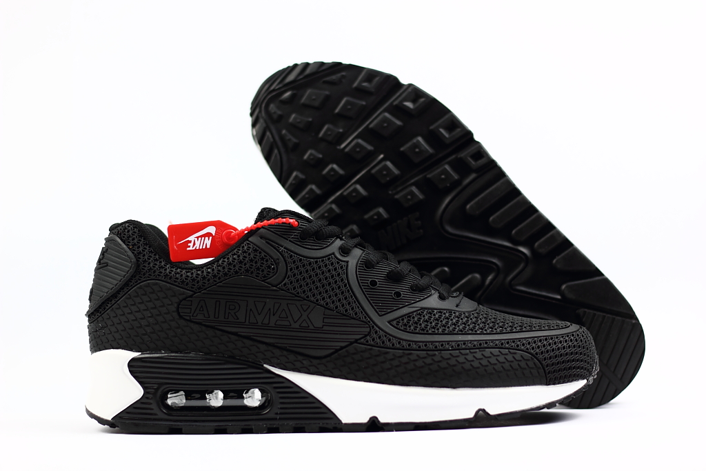 Supreme Nike Air Max 90 Nano Drop Plastic Black Shoes